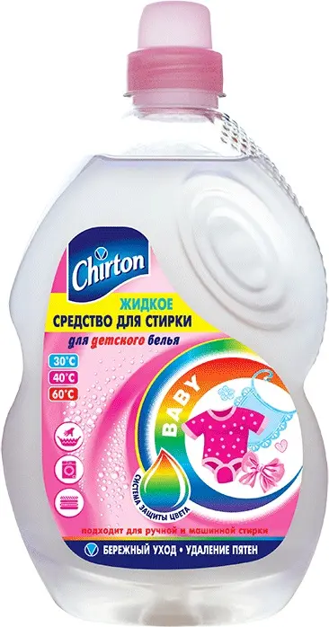 Жидкое средство для стирки Chirton для детского белья 1325мл