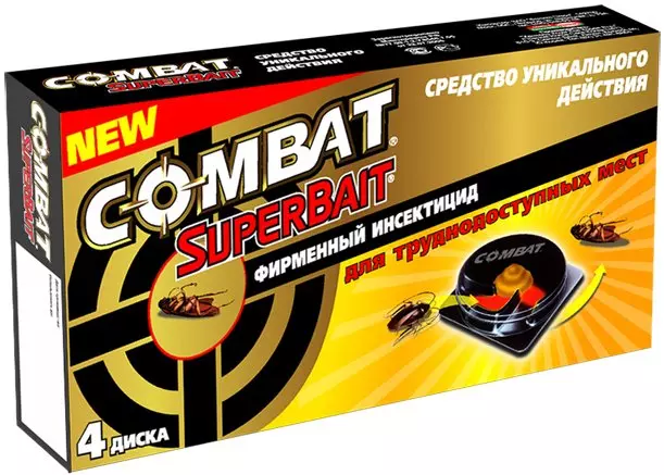 Инсектицид (в уп-ке 4 шт) COMBAT Super Bait 