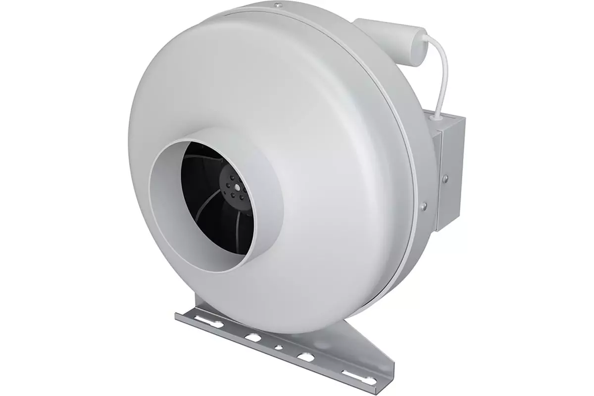 Канальный вентилятор центробежный CYCLONE 100 ERA PRO ( D=100, V=265m3/h), пласт.корпус
