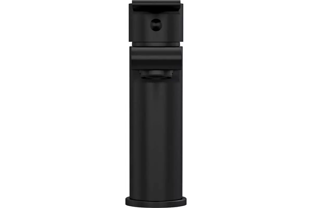 Смеситель для раковины Cersanit BRASKO BLACK однорычажный черный клик клак