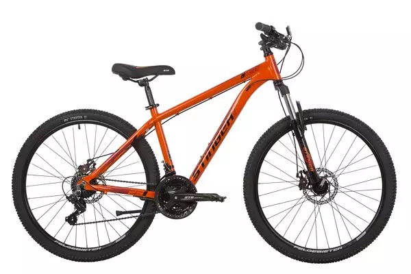 Велосипед STINGER 26&quot; ELEMENT STD оранжевый, алюминий, размер 14&quot;