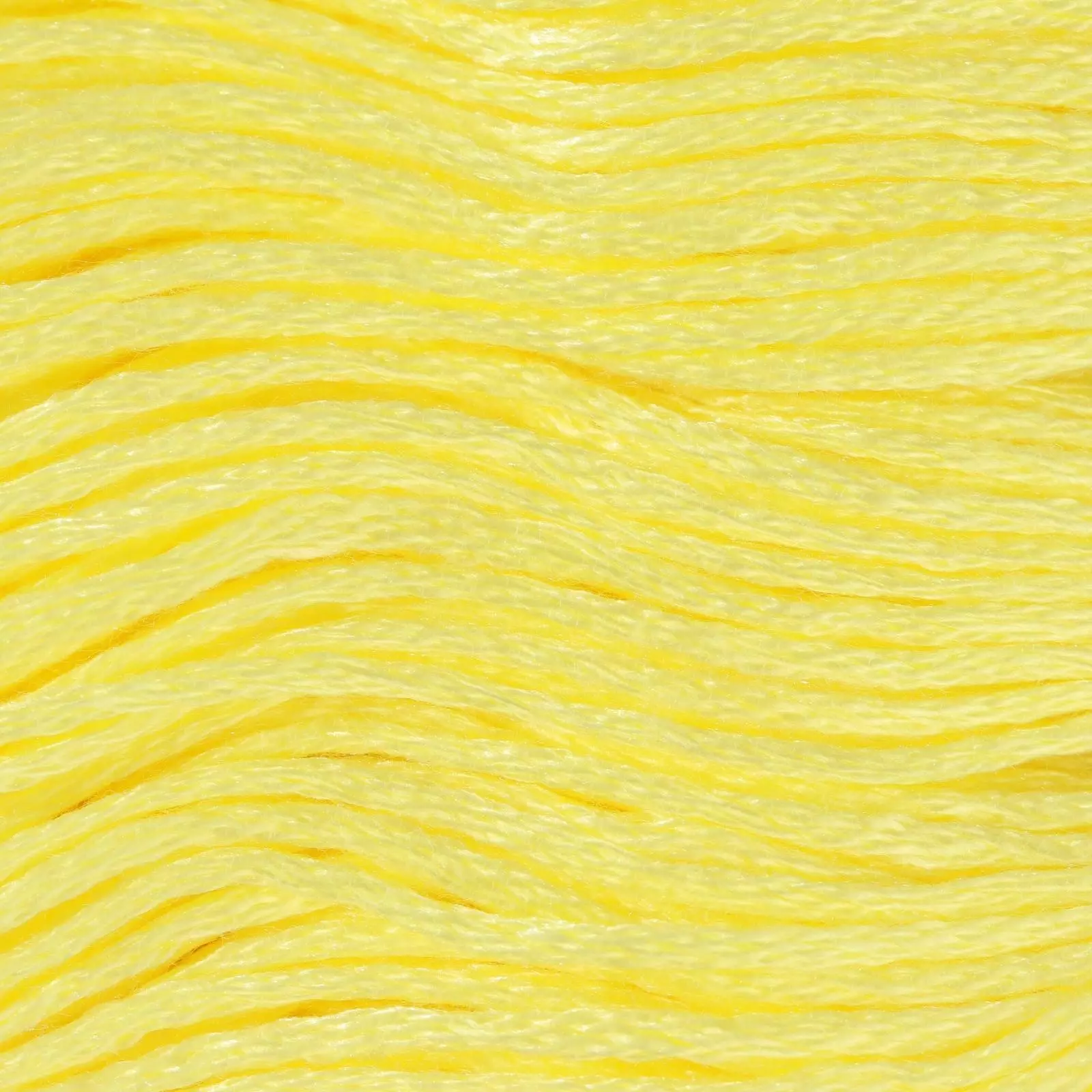 Нитки для вышивания мулине, 8  1 м, цвет лимонный №445