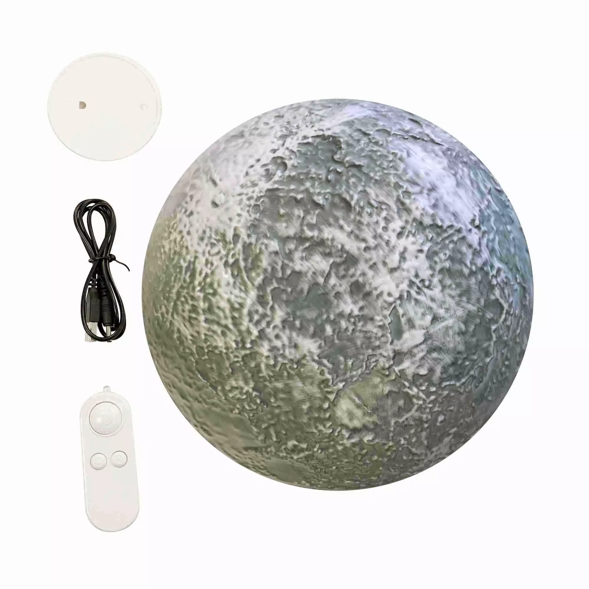Ночник Луна в моей комнате питание от USB или 4хАА Apeyron 12-85