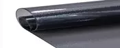 Клеенка силиконовая Dekorelle черная, рифленая 1,4х50м, толщина 0,2мм