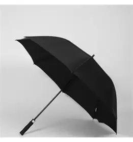 Зонт мужской трость полуавтомат черный JIN