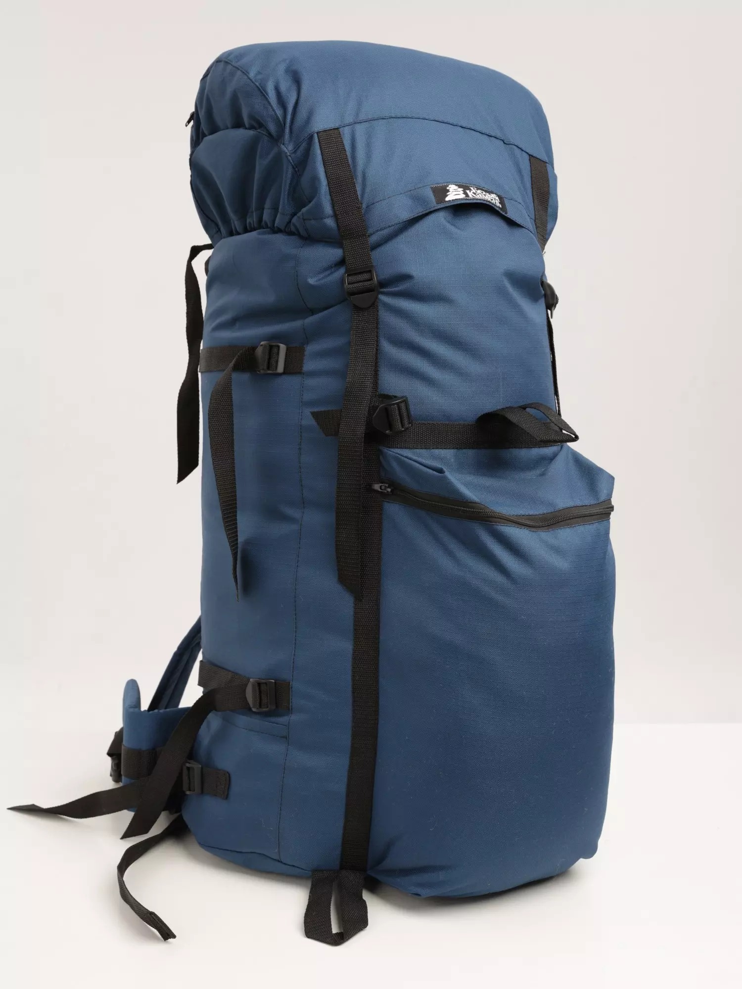 Рюкзак туристический Белый камень Универсал-1 100 л оксфорд 600D ПУ синий