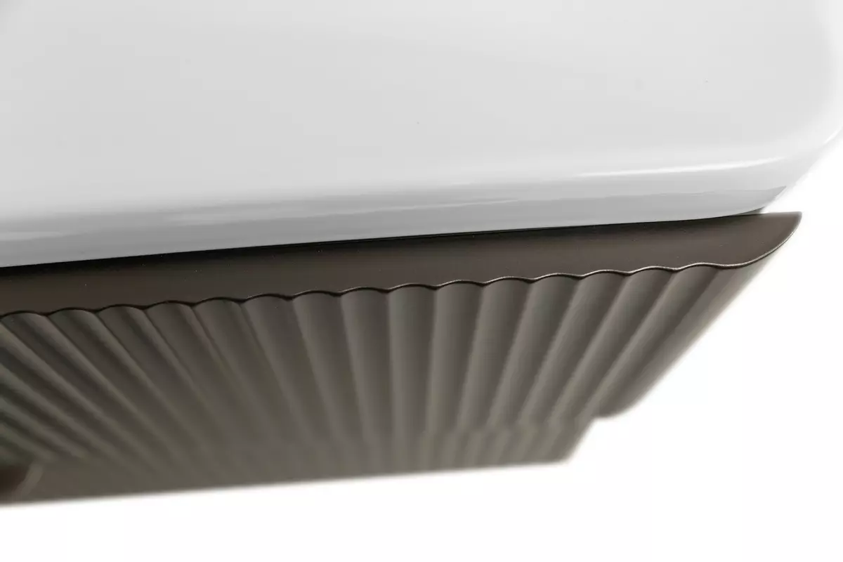 Подвесная тумба с раковиной BelBagno 80 см оружейная сталь DUE-800-2C-SO-GM-P+BB-8076-3-80+ 2 ручки RS006SN.4/160