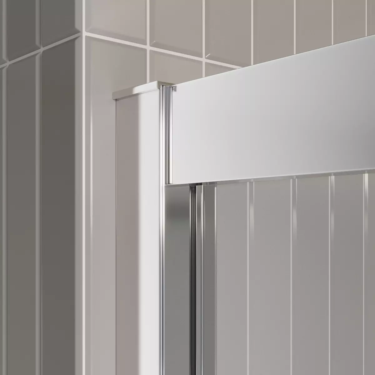 Душевой уголок BelBagno LUCE-A-2-90-C-Cr хром, стекло прозрачное