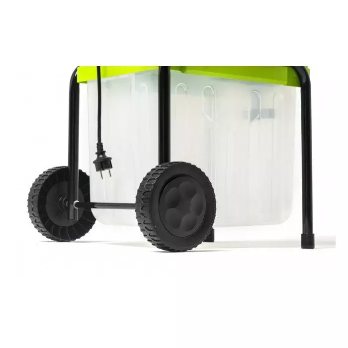 Садовый измельчитель электрический Greenworks GW-2800SD, 220V, 2800Вт с контейнером