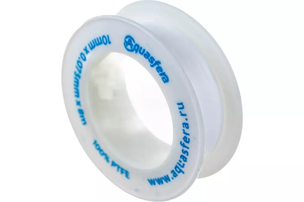 Фум лента 10х8000х0,075 мм Aquasfera 6020-01
