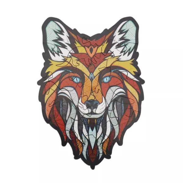 Пазл деревянный Лиса 10*14 см Eco Wood Art epuz-mini-fox