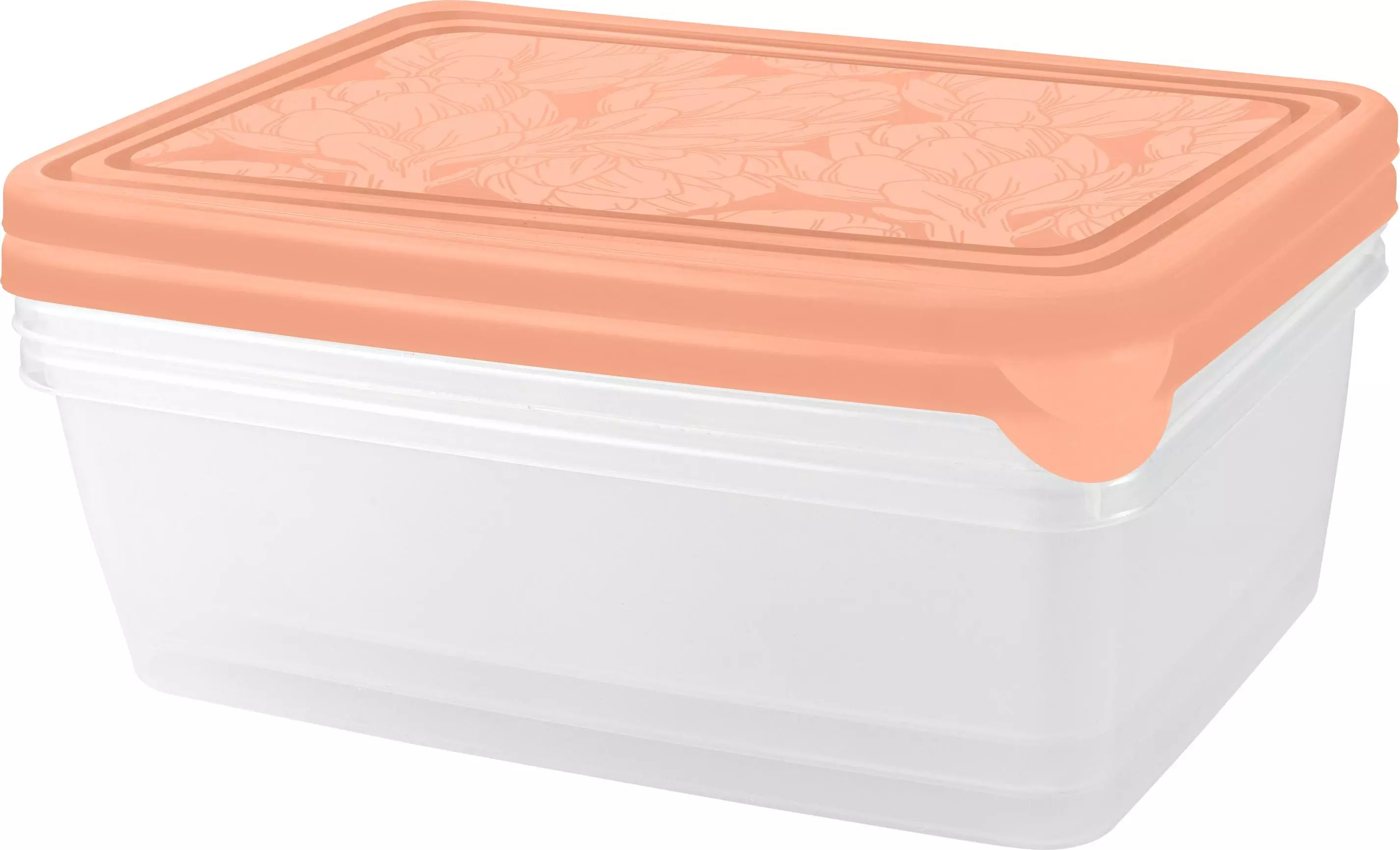 Набор контейнеров для продуктов HELSINKI Artichoke 3 шт 1,35 л персиковая карамель PT1