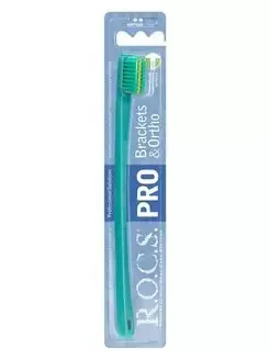 Зубная щетка R.O.C.S. PRO Brackets&Ortho мягкая