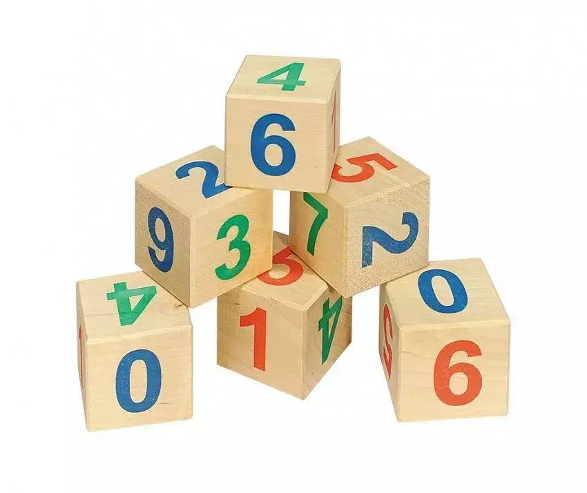 Кубики 6 шт Веселый счет Пелси И680