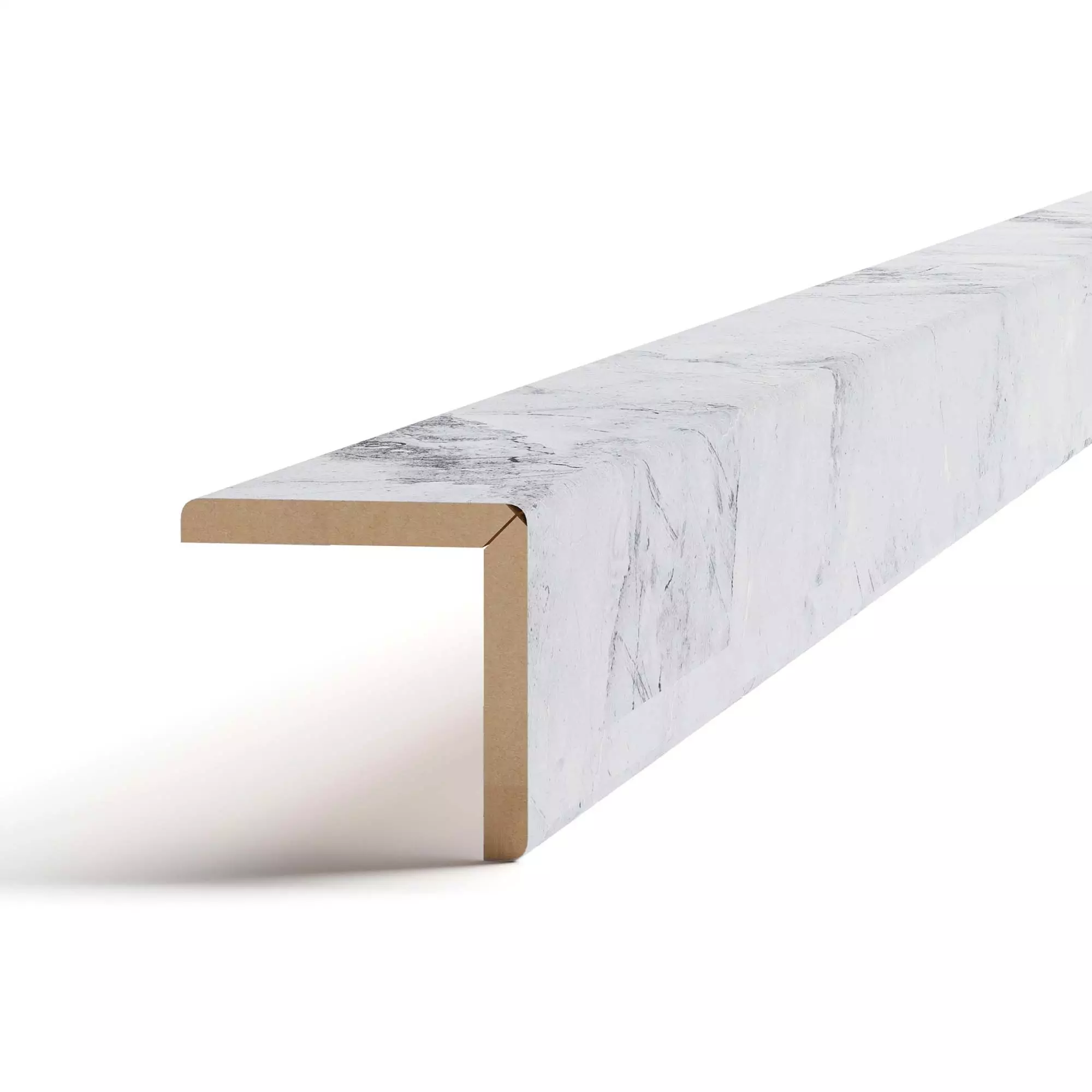 Угол МДФ универсальный STELLA Бетон Аляска 2700х24х24 мм