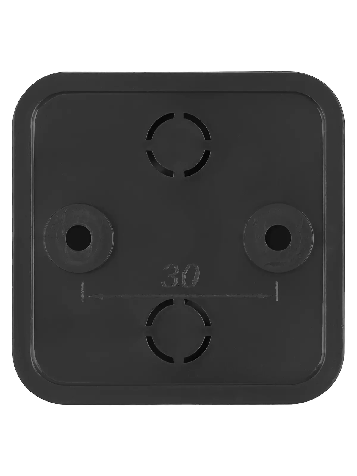 Распределительная коробка накладная 50х50х20мм IP40 черный