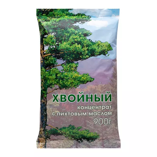 Хвойный концентрат для ванны с пихтовым маслом 900 г