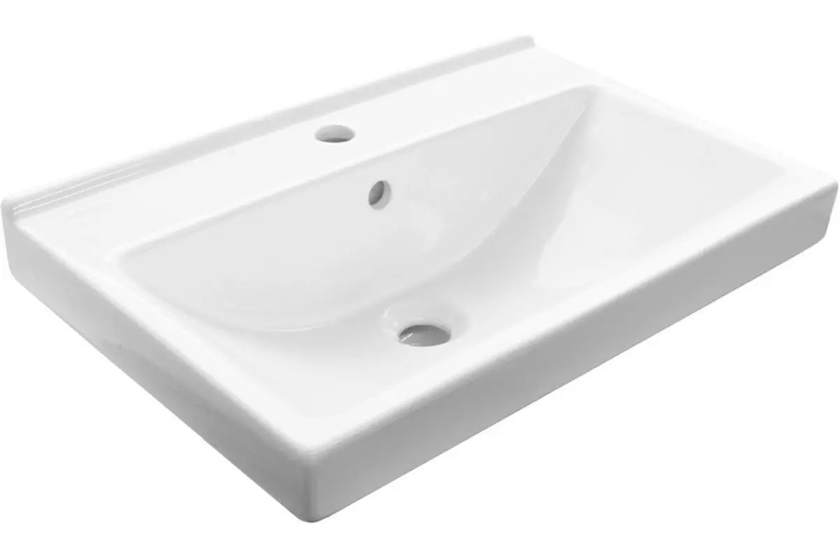 Тумба с раковиной напольная SanStar Diva 60 дуб вотан, графит + рак. Фест 60, 458.1-1.4.1.КФЕС