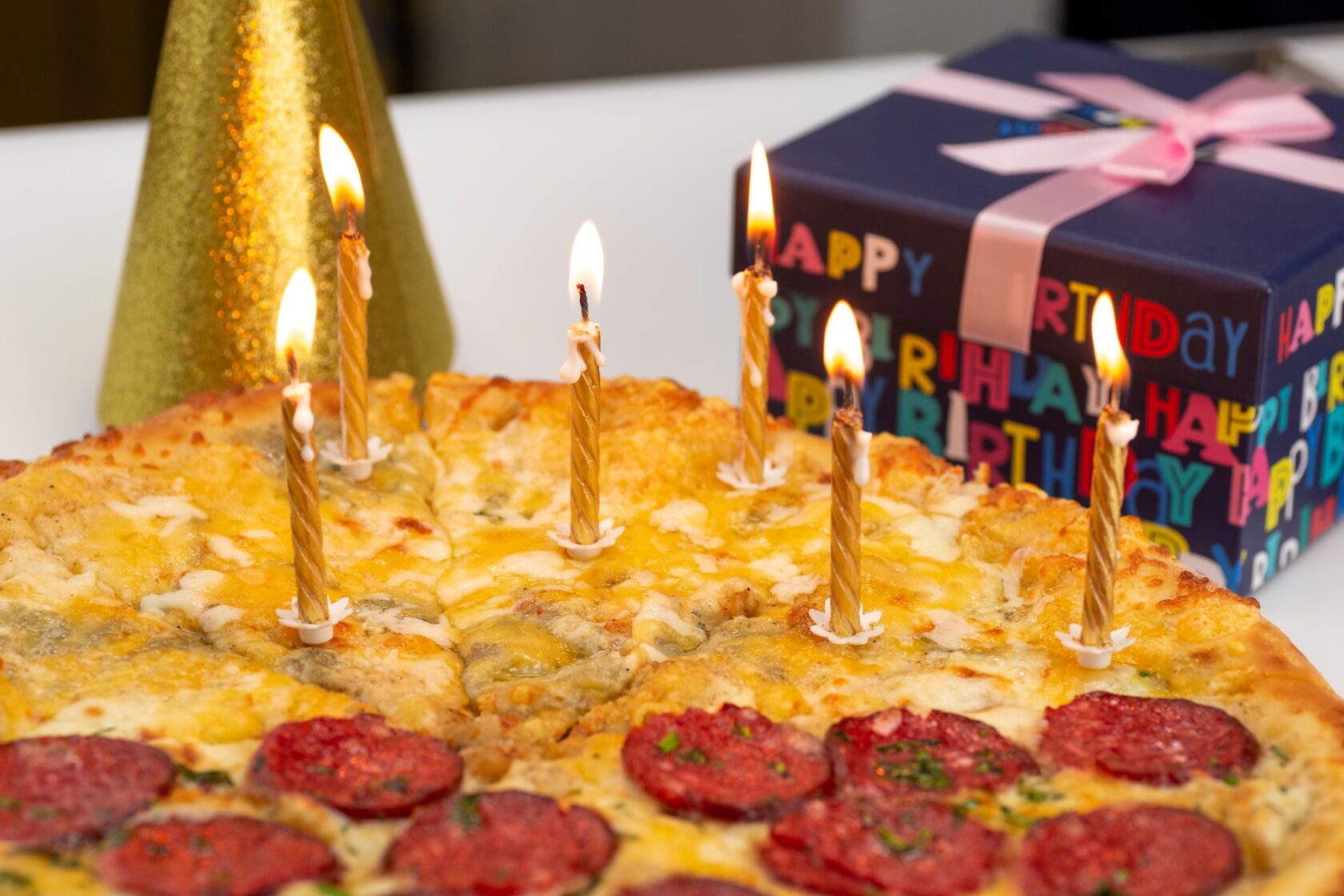 Пицца в день рождения