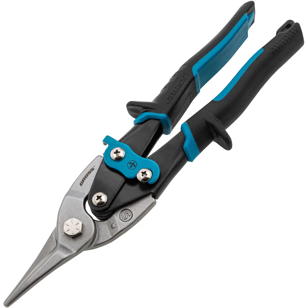 Ножницы по металлу прямой рез Gross 78325 до 1.2 мм, 250 мм