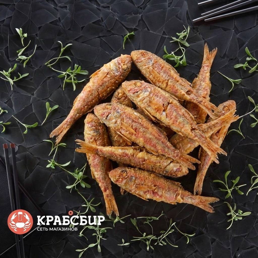 Барабулька жареная