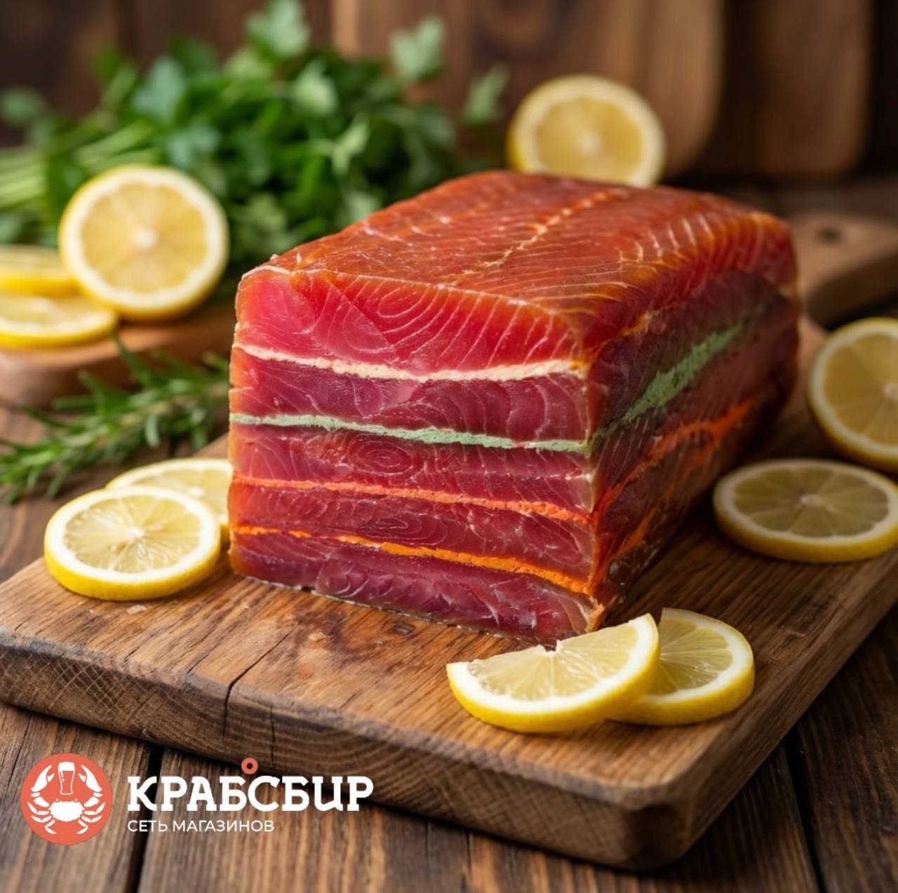 Рулет рыбный "Пират"