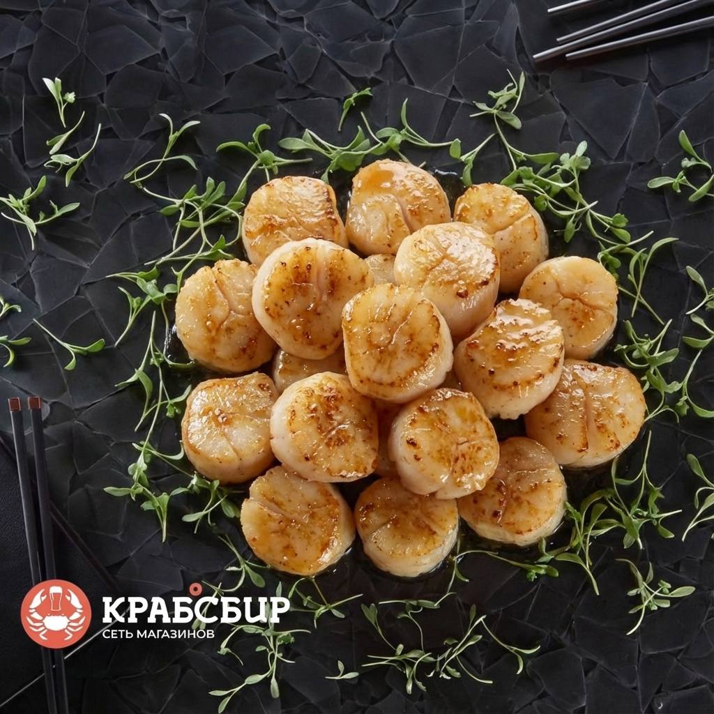 Гребешок  FISH&MORE филе с/м 30/40