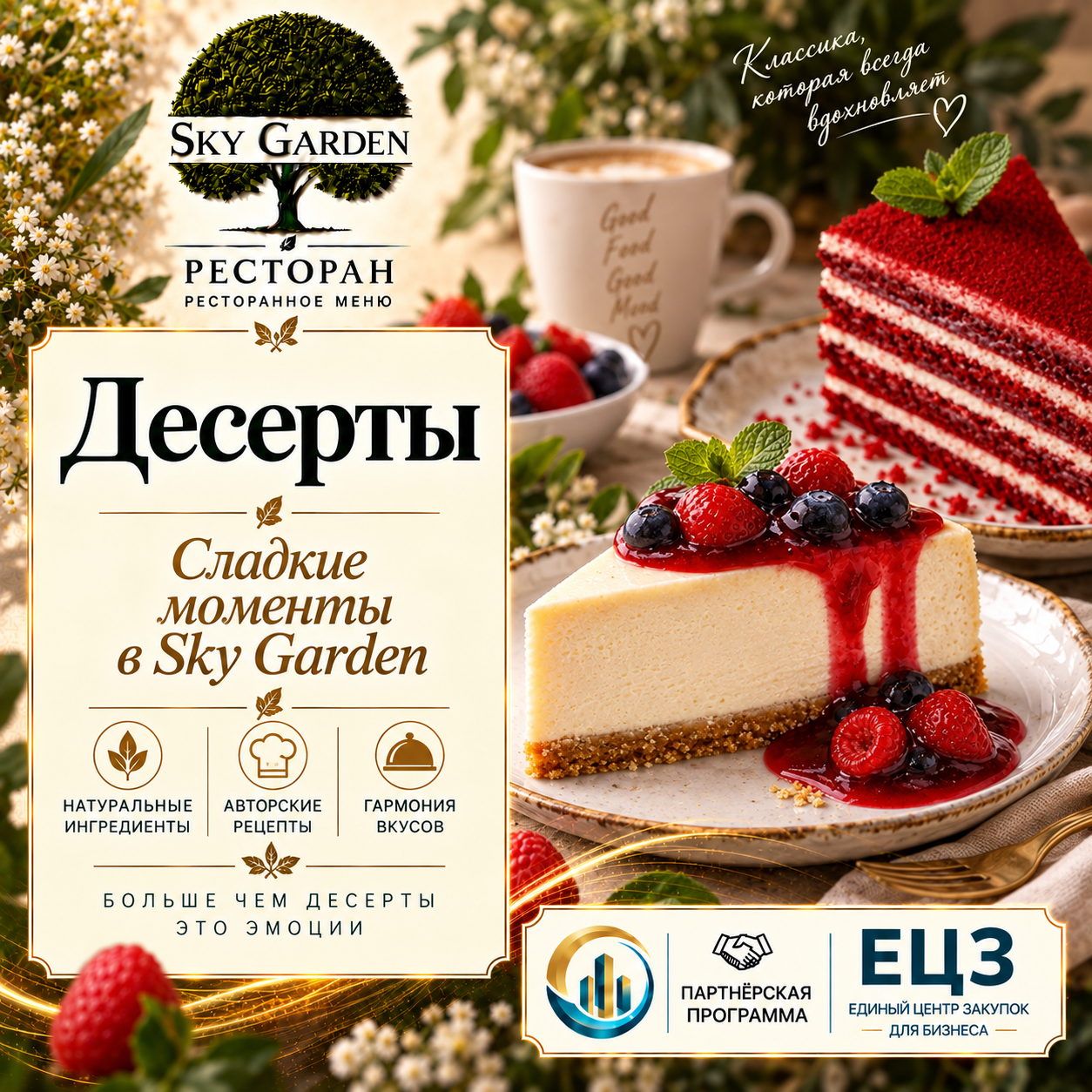 Десерты