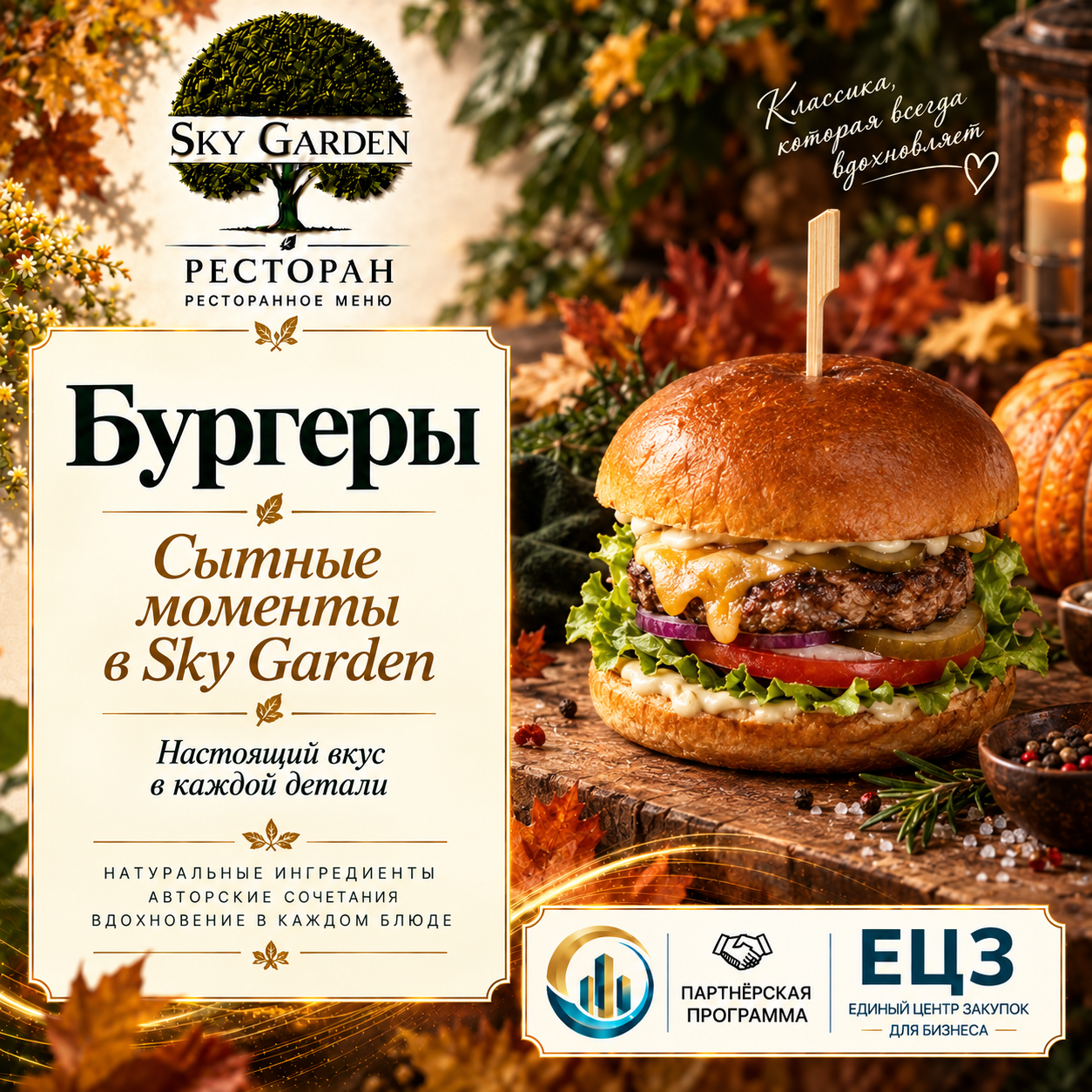 Бургеры