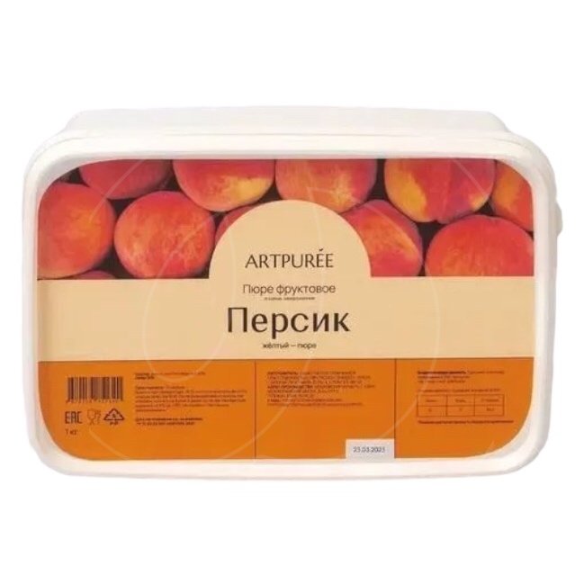 Персик пюре зам 1кг