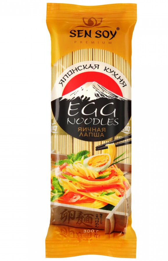 Лапша Яичная 300гр сенсой