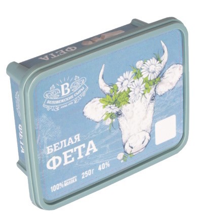 Сыр "Белая Фета" 250гр кор 40%