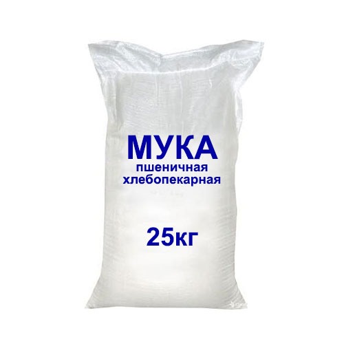 Мука пшенич в\с 25кг