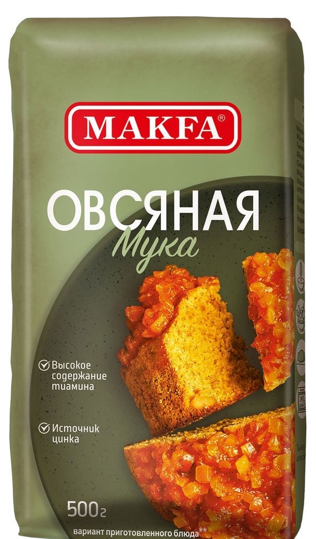 Мука Овсяная Макффа 500гр