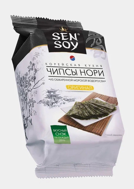 Чипсы Нори Оригинал 4,5гр Сенсой