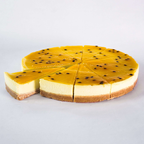 Чизкейк суф Манго-маракуйя, 12 порций, 100гр, 1,2кг/шт, 4шт/кор