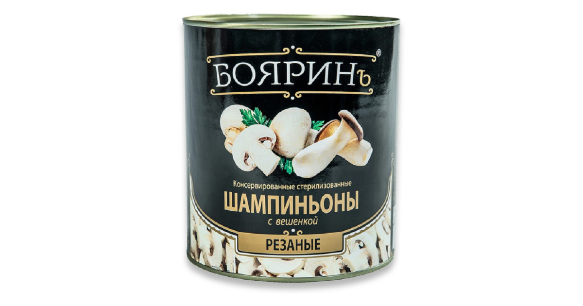 Шампиньон и вешанка 3100мл ж\б резан Боярин/Гуд Мил