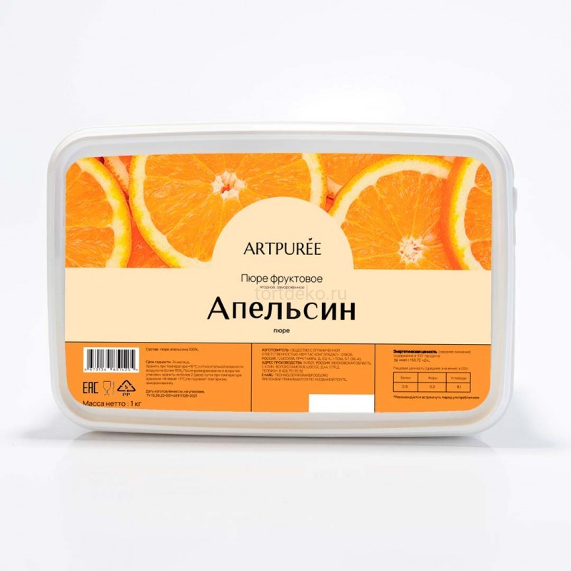 Пюре Апельсин Агробар 1кг