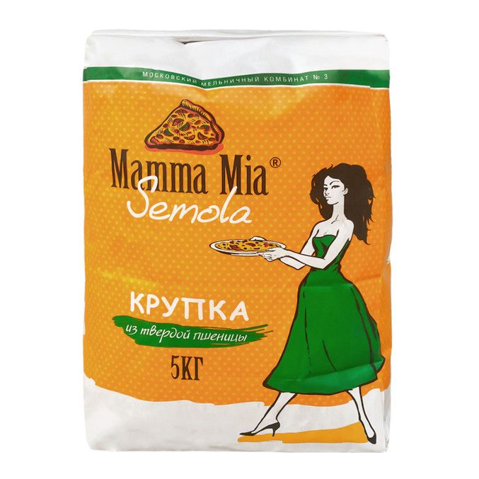 Мука МАМА МИА Семола 5кг. из твердой пшеницы