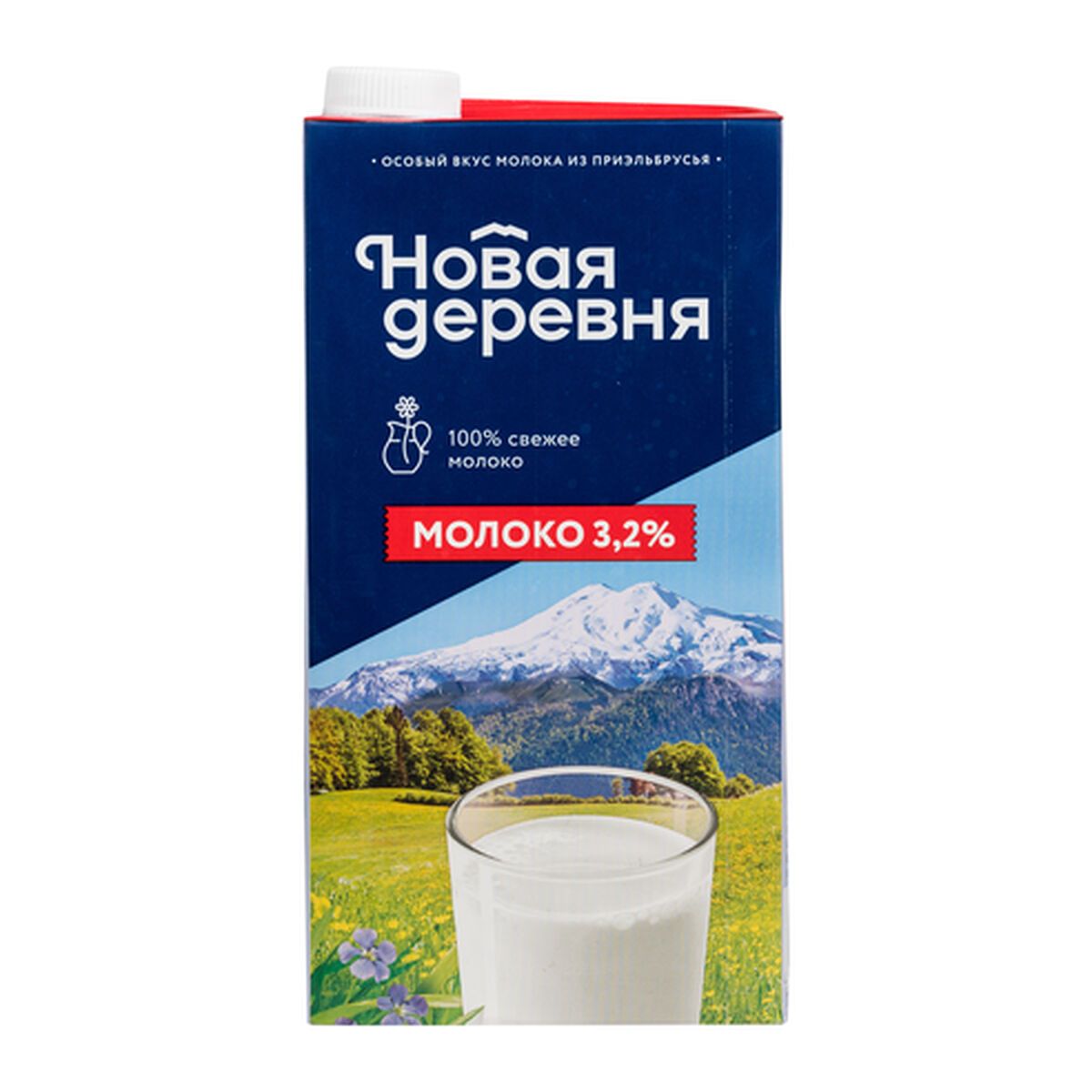 Молоко 3,2% Новая деревня 1л с крыш