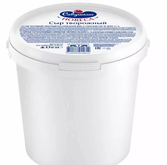 Крем Чиз Савушкин 1кг 65% 6шт/кор