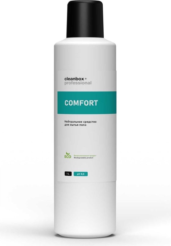 Средство для мытья пола 1л COMFORT концентрированное, универсальное Professional (Нейтральное) Vortex (х1/8)