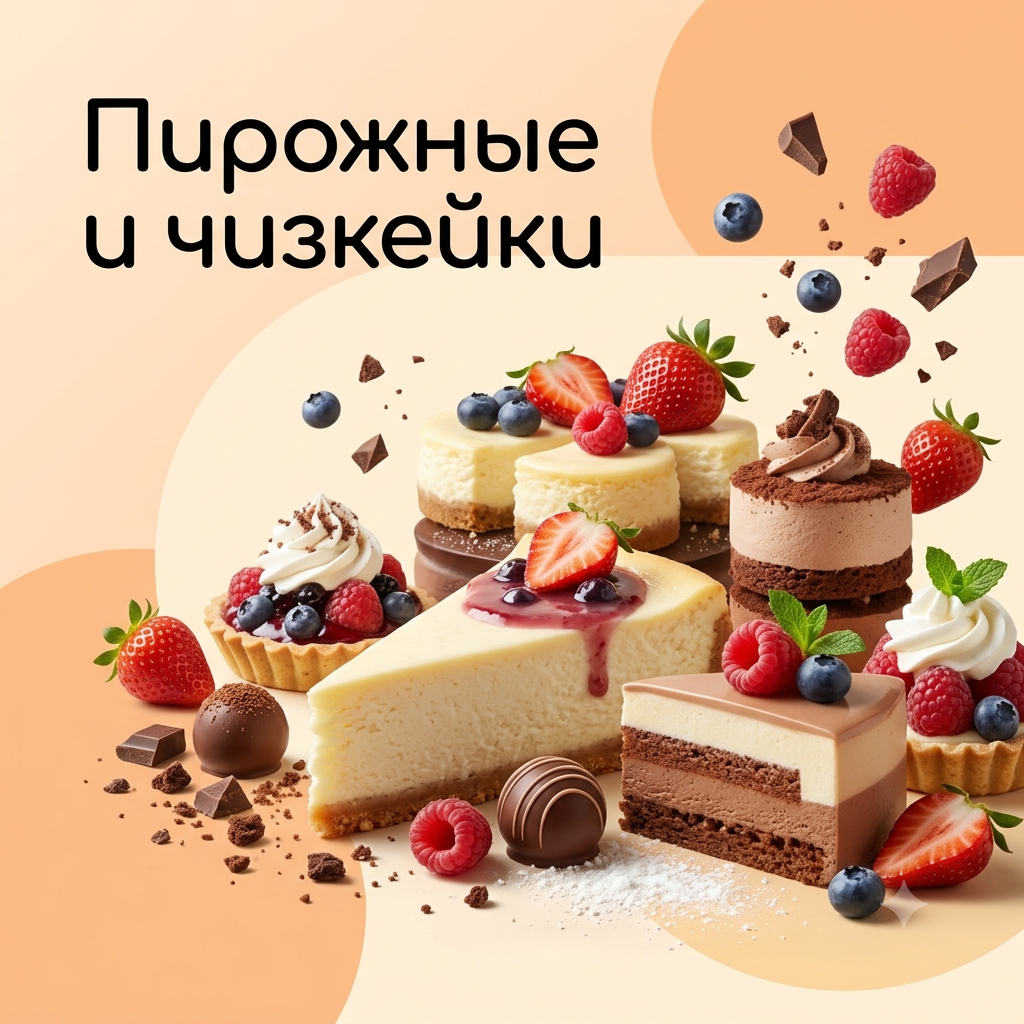 Пирожные и Чизкейки