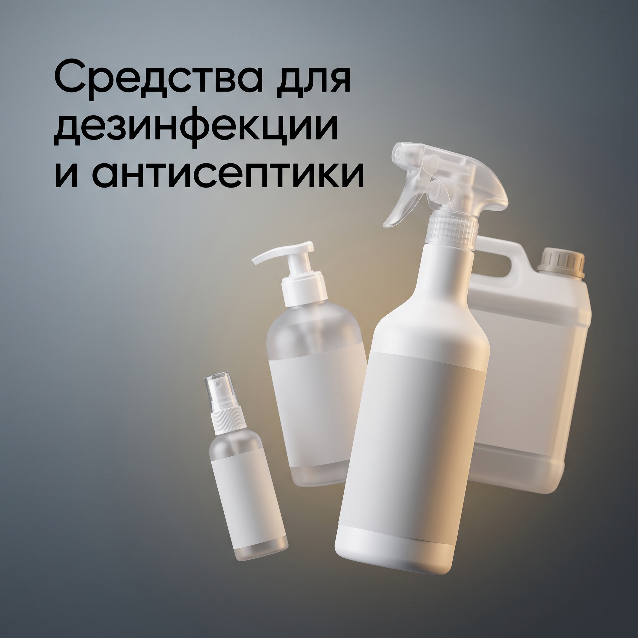Средства для дезинфекции и антисептики