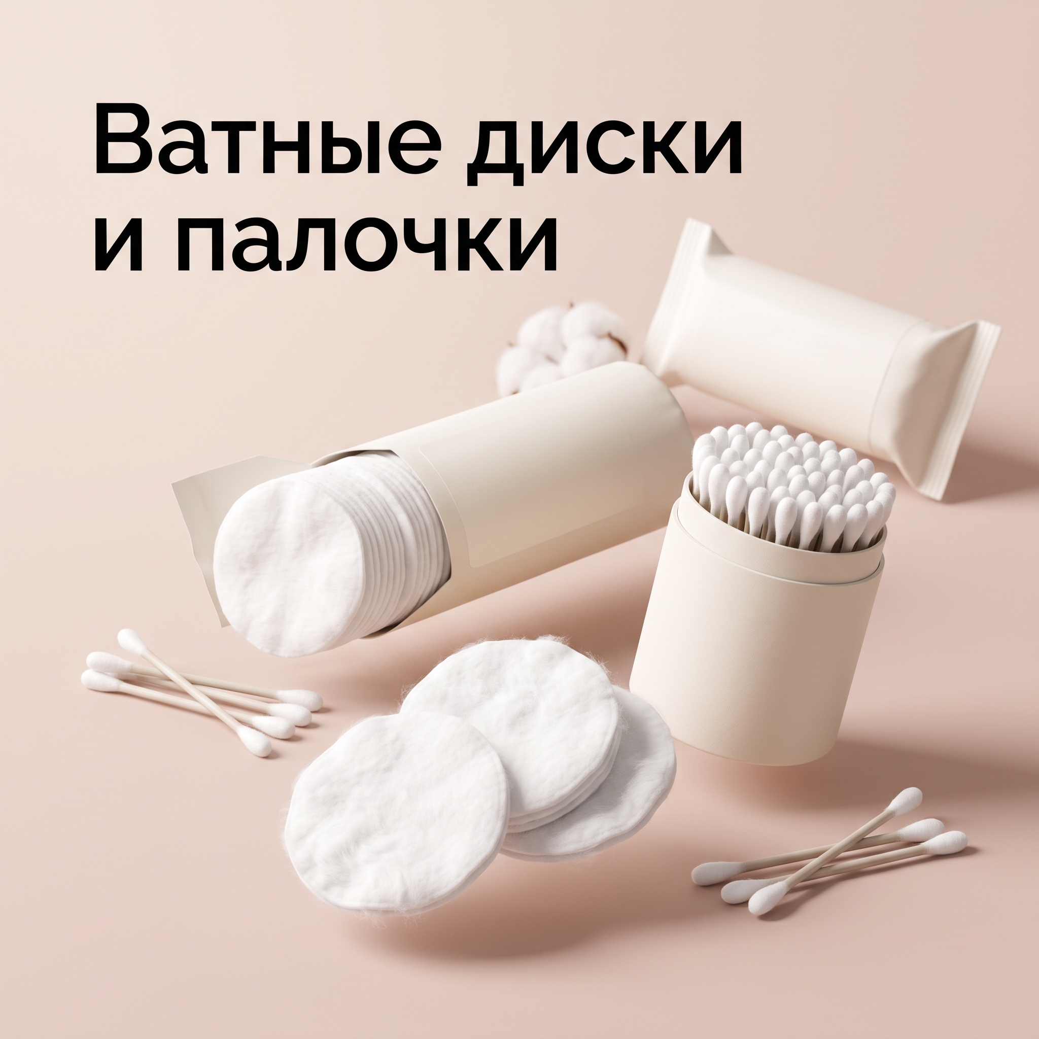 Ватные диски и палочки