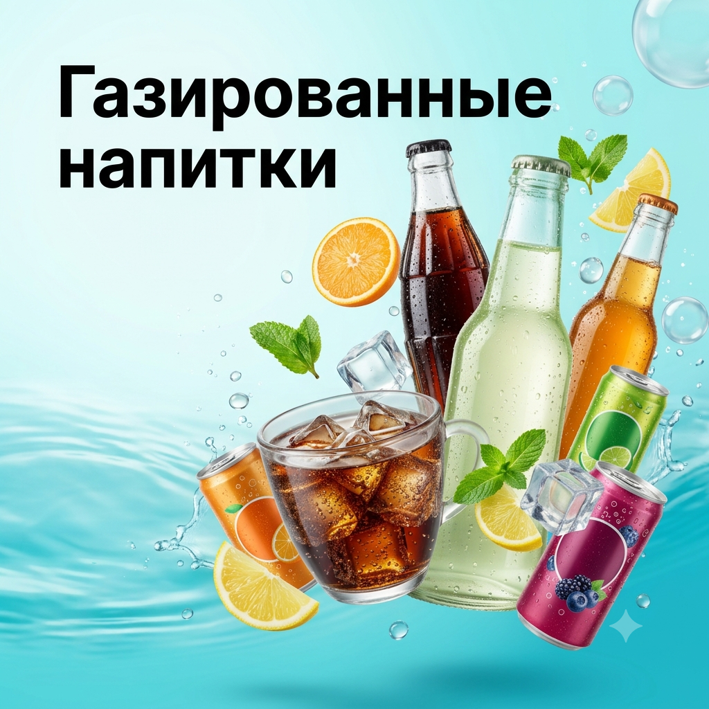 Газированные напитки