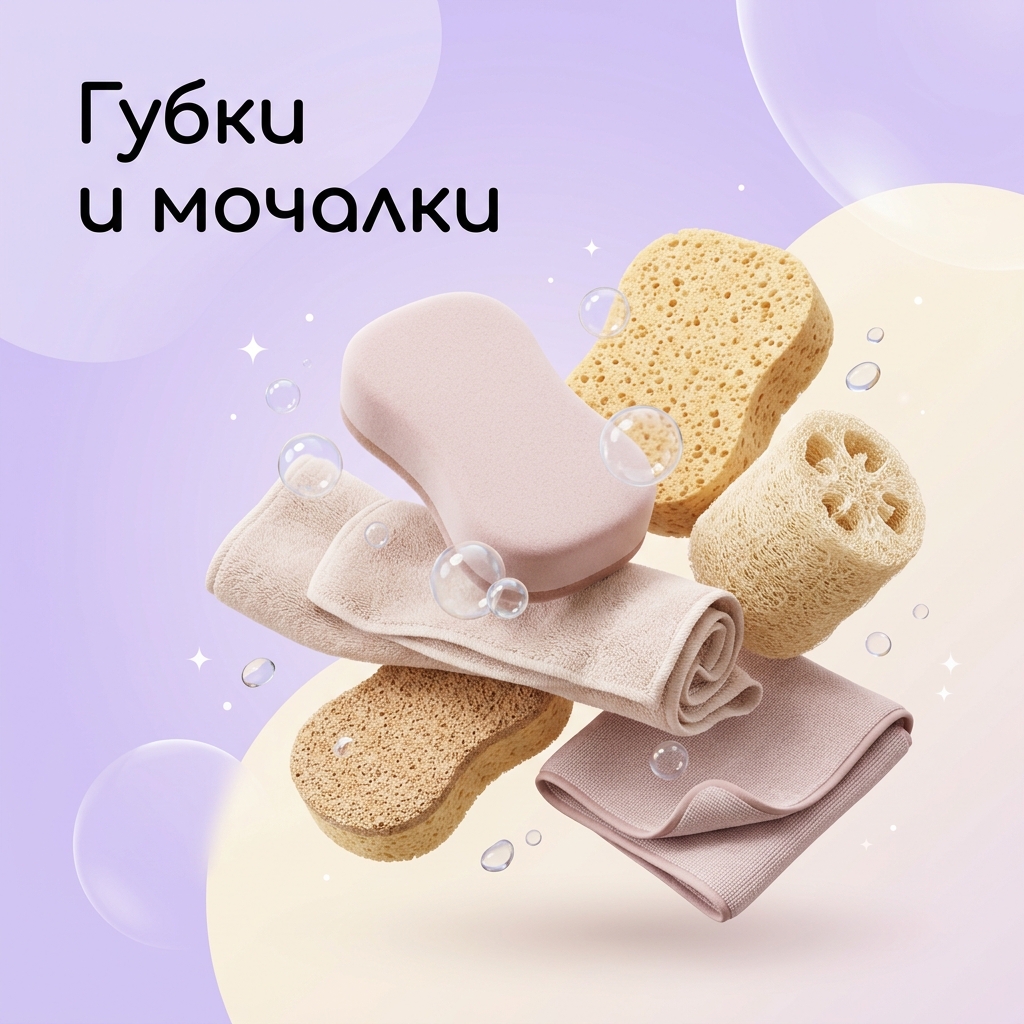 Губки и мочалки