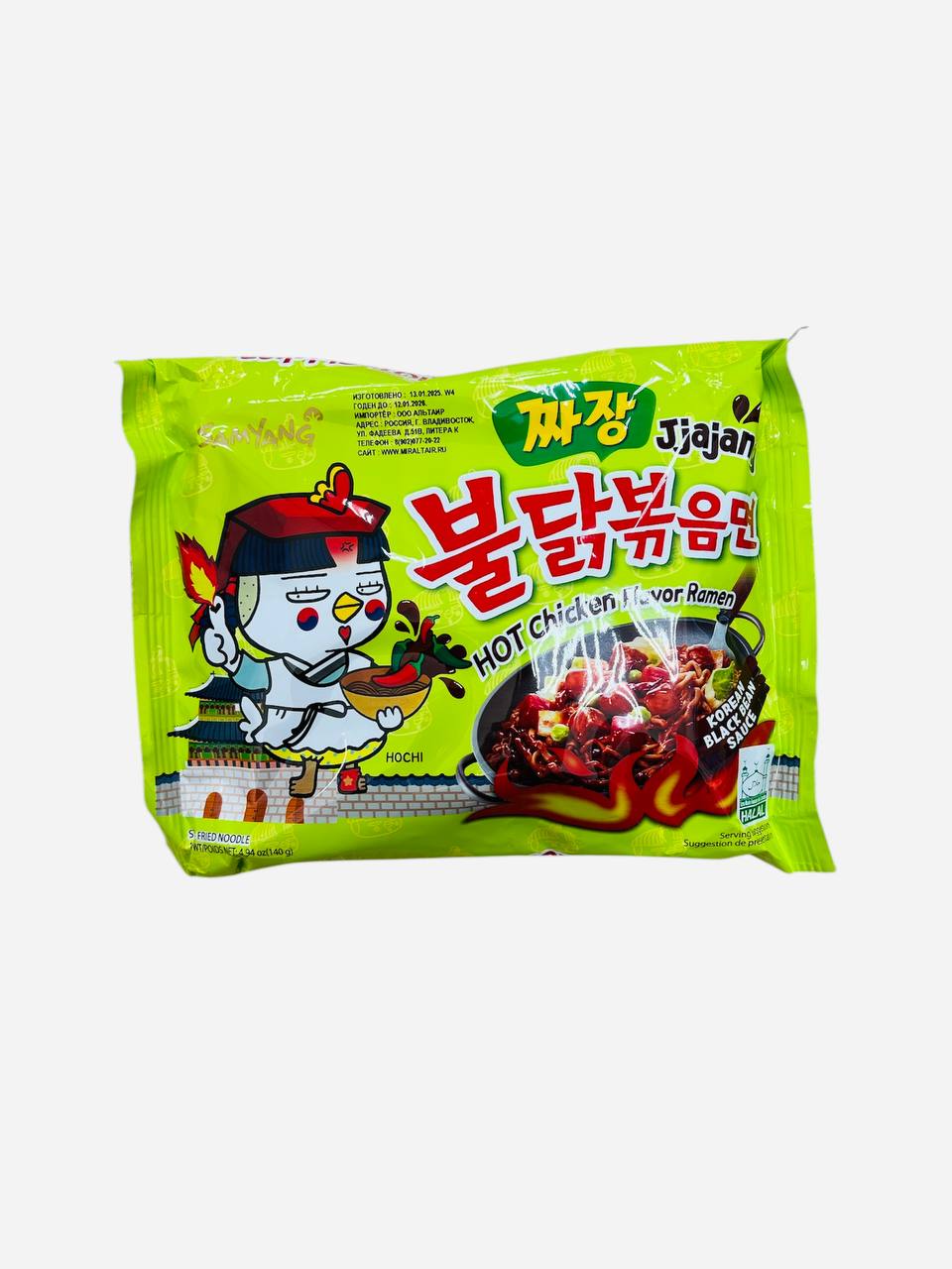 Лапша Samyang Buldak острая с соусом чаджан