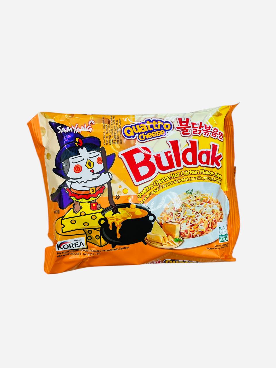 Лапша Samyang Buldak 4 сыра