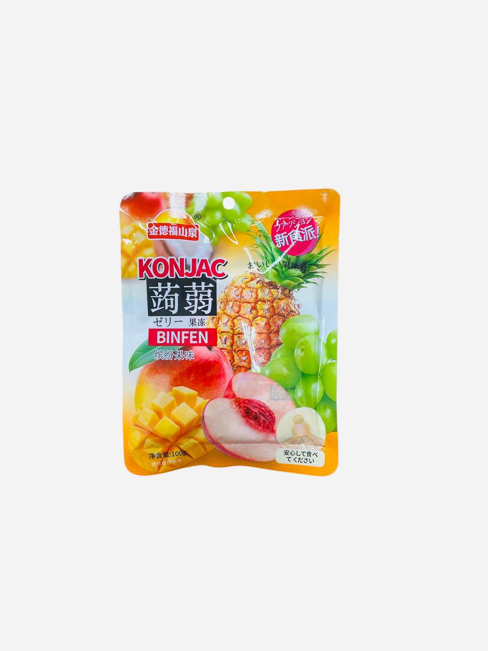 Желе Blike konjac со вкусом мультифрукт